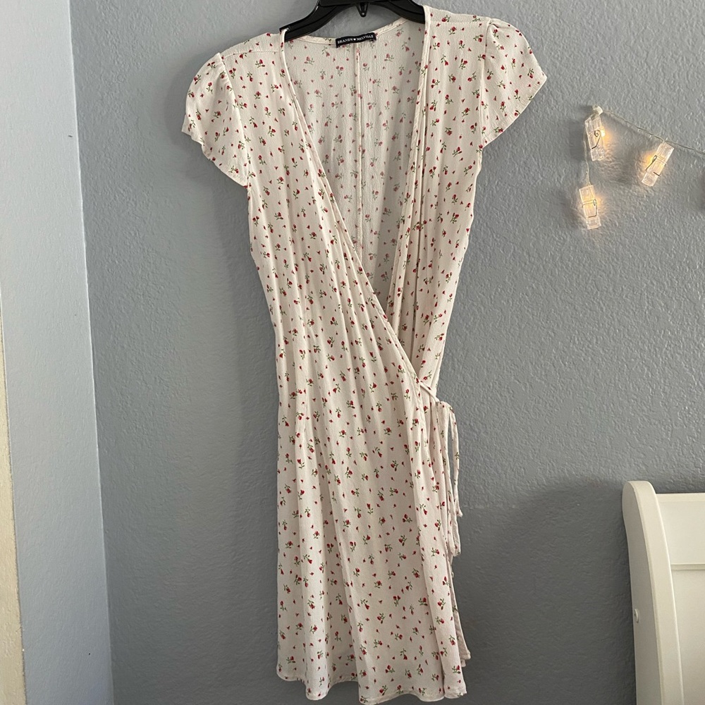 brandy cross over dress !